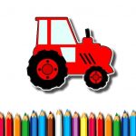 Easy Otroški traktor za barvanje