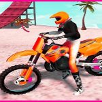 Igra Motocross Beach Jumping Bike Stunt