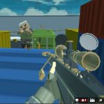 Streljanje Blocky Combat Swat GunGame Survival