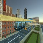 Sky Train Simulator: igra z dvignjenimi vožnjami