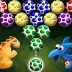 Dino jajca Bubble Shooter