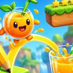 Happy Orange Glass