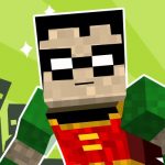 teen Titans go minecraft najstniški tekač 3d