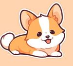 Pobarvanka: Corgi